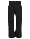 ICON DENIM ICON DENIM WOMAN JEANS BLACK SIZE 31 COTTON