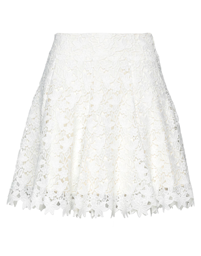 Ermanno Scervino Mini Skirts In White