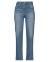 Tu Es Mon Tresor Tu Es Mon Trésor Woman Jeans Blue Size 29 Cotton In Blue