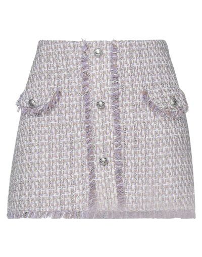 Vicolo Mini Skirts In Purple