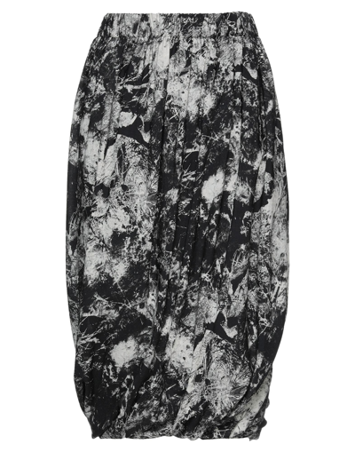 Alexandre Plokhov Midi Skirts In Black