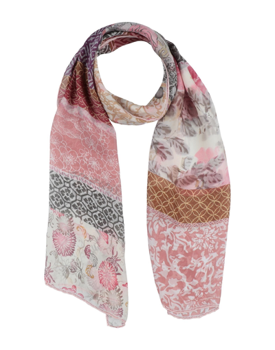 Ferragamo Scarves In Salmon Pink