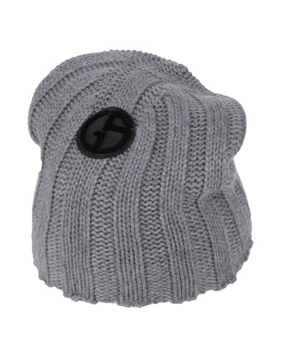 Giorgio Armani Hats In Grey