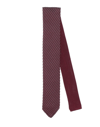 Giorgio Armani Man Ties & Bow Ties Burgundy Size - Silk In Maroon
