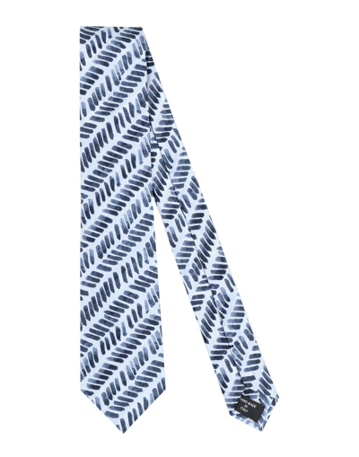 Giorgio Armani Man Ties & Bow Ties Blue Size - Silk