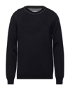 Maison Margiela Sweaters In Dark Blue