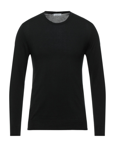 Paolo Pecora Sweaters In Black