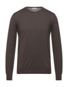 Paolo Pecora Sweaters In Cocoa