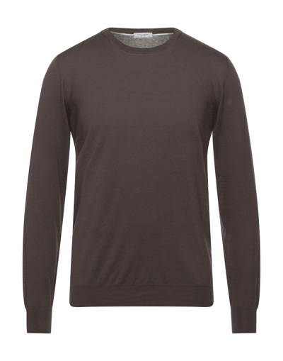 Paolo Pecora Sweaters In Cocoa