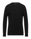 Giorgio Armani Sweaters In Black