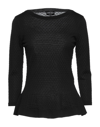 Giorgio Armani Sweaters In Black