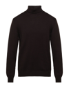 Roberto Collina Turtlenecks In Dark Brown