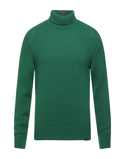 Brooksfield Turtlenecks In Green