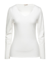 Cashmere Company Sweaters In White