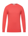 Cashmere Company Sweaters In Red
