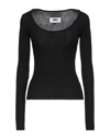 Mm6 Maison Margiela Sweaters In Black