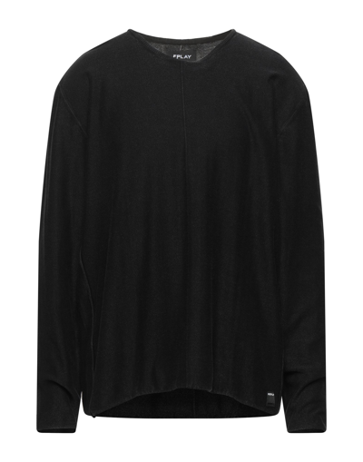 Replay Sweaters In Black
