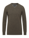 Barbour Sweaters In Military Green