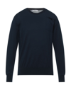 Grey Daniele Alessandrini Sweaters In Blue