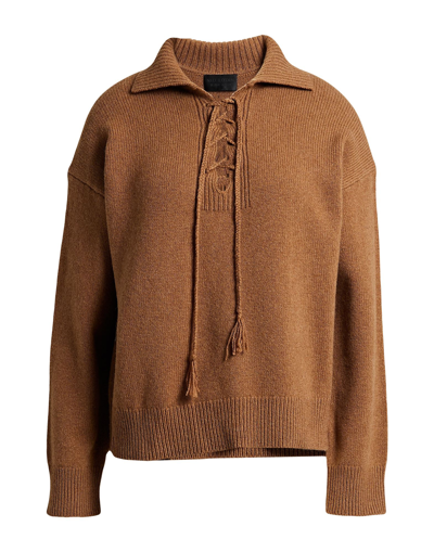 Nili Lotan Sweaters In Brown