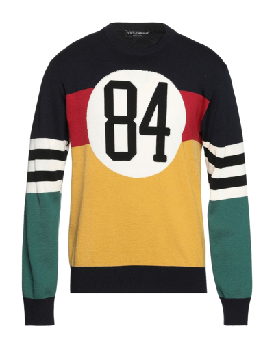 Dolce & Gabbana Sweaters In Blue