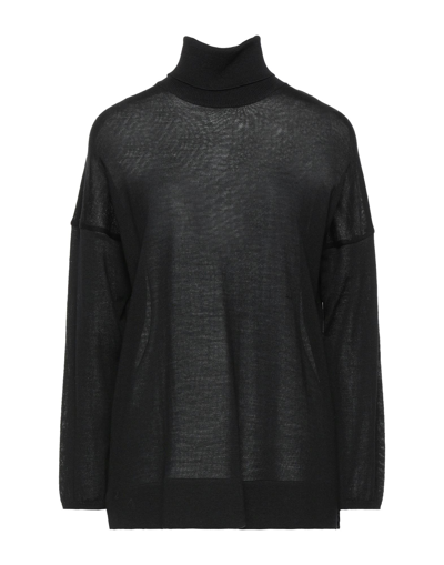 Rossopuro Turtlenecks In Black