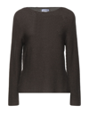 Gran Sasso Sweaters In Dark Brown