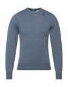 K-way Sweaters In Slate Blue