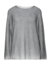 Bruno Manetti Sweaters In Grey