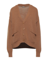 Maliparmi Cardigans In Camel