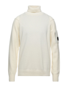 C.p. Company Turtlenecks In White