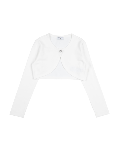 Monnalisa Cardigans In White