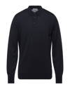 John Smedley Sweaters In Dark Blue