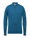 John Smedley Sweaters In Azure