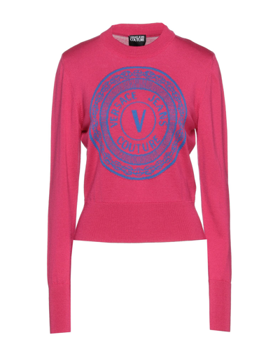 Versace Jeans Couture Womens Fuchsia Sweater