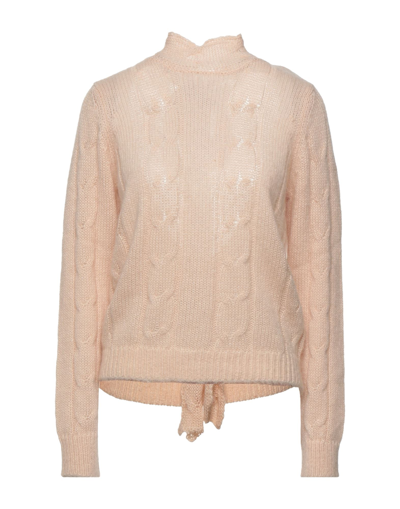 Weili Zheng Turtlenecks In Blush