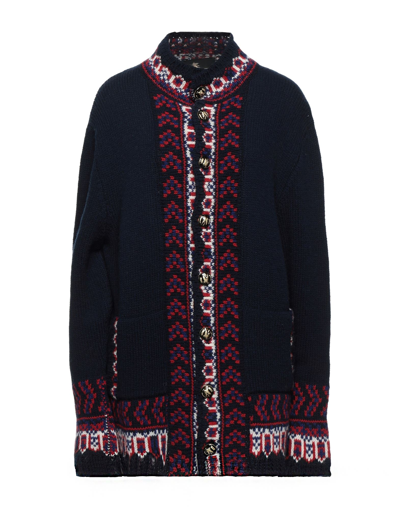 Etro Cardigans In Blue