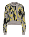 Just Cavalli Woman Sweater Dove Grey Size Xs Synthetic Fibers, Acrylic, Virgin Wool, Wool, Cashmere In Grey