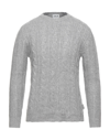 Berna Sweaters In Light Grey