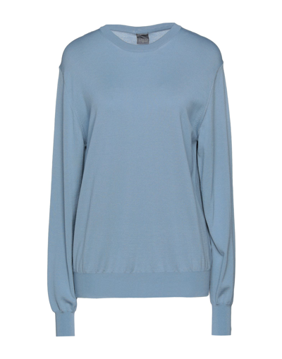 Lorena Antoniazzi Sweaters In Blue