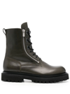 OFFICINE CREATIVE ULTIMATE ZIP-DETAIL BOOTS