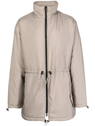 Essentials Toggle Storm Jacket In Green