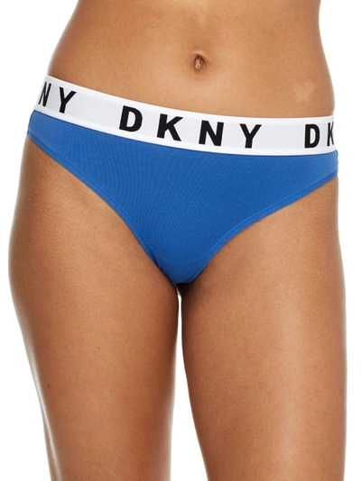 Dkny Boyfriend Thong In Hot Blue