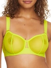 Dkny Sheers Strapless Mesh Bra Dk4939 In Acid
