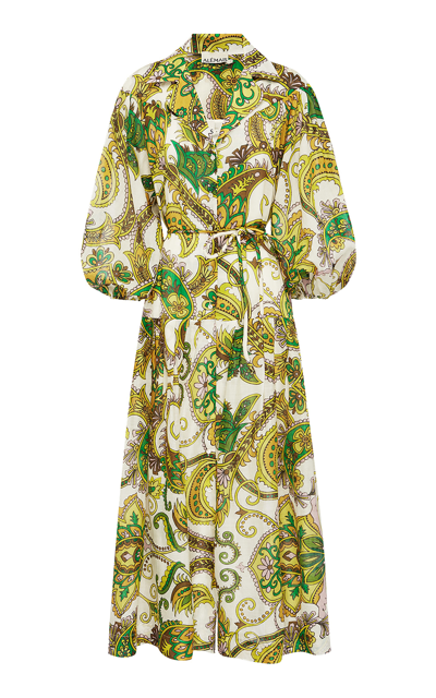 Alemais Women's Octavia Midi Shirt Dress In Print