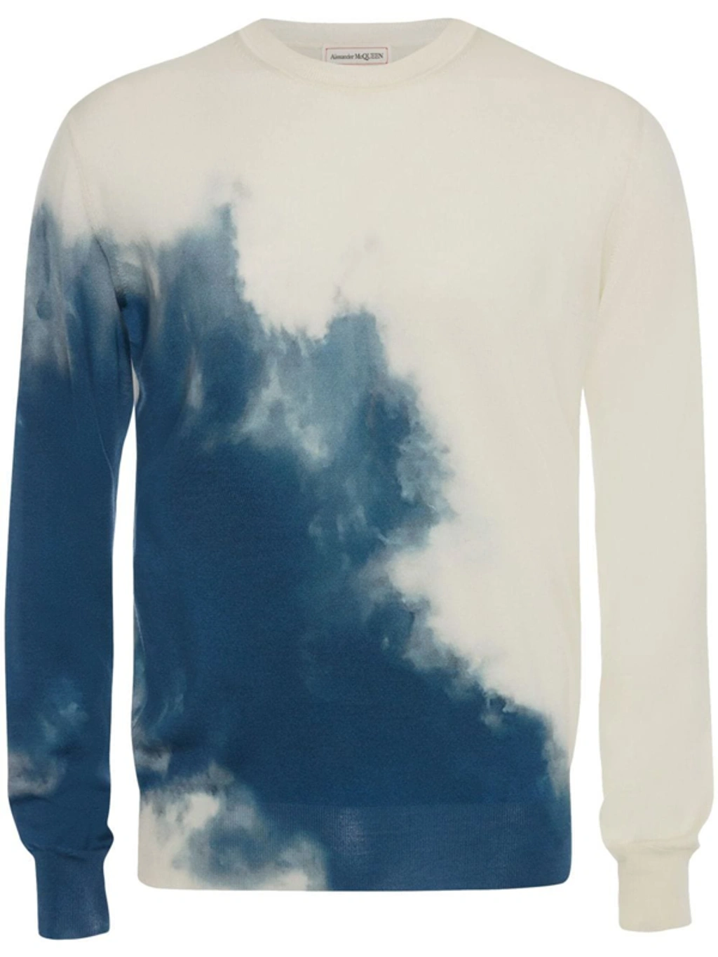 【送料&関税込】Alexander McQueen Light-blue Cotton Sweater Alexander McQueen Light-blue Cotton Sweater | italist