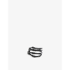 Raf Simons Skeleton Hand Cuff Bracelet In Black