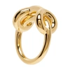 Charlotte Chesnais Binary Chain Ring In Vermeil