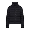 Moncler Cerces Logo Quilted Down Jacket In Black