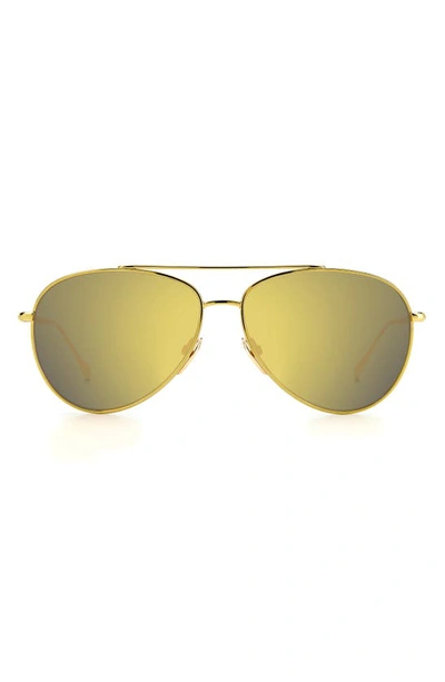 Isabel Marant 60mm Gradient Aviator Sunglasses In Yellow